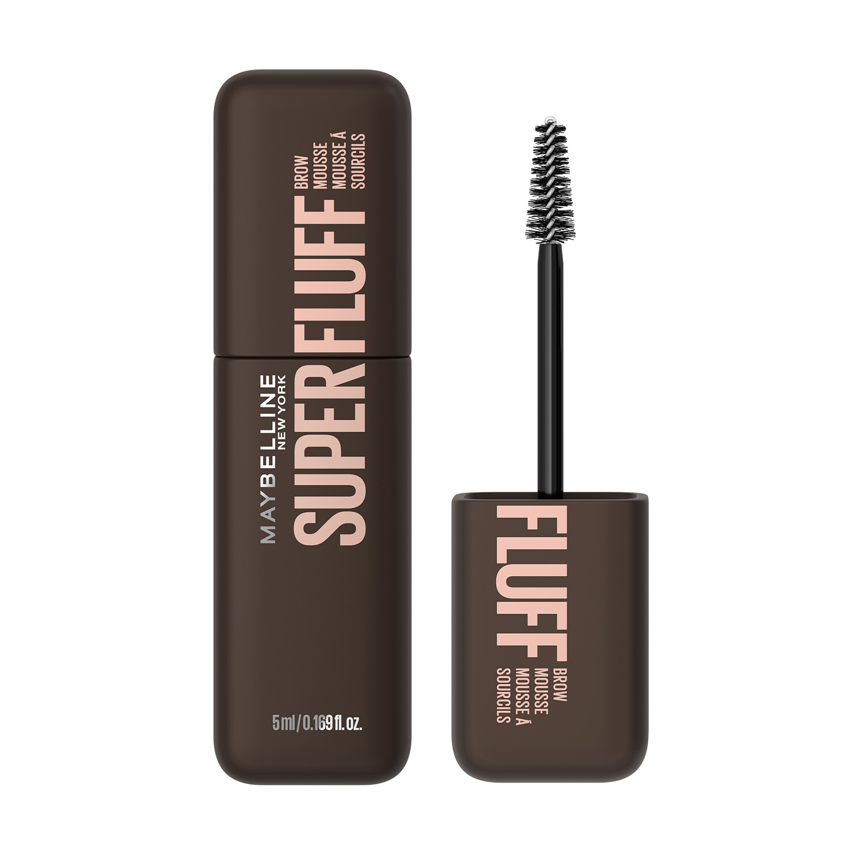 Гель-мус для брів Maybelline New York Superfluff Brow Mousse 262 Black Brown, 5 мл